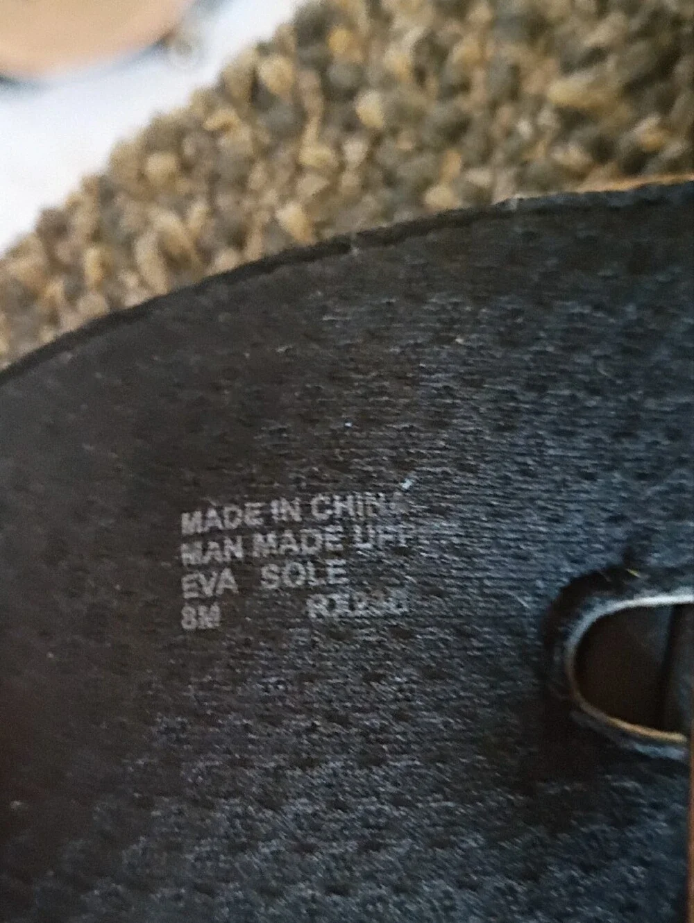 Michael Kors Brown Logo Monogram Slide Sandals